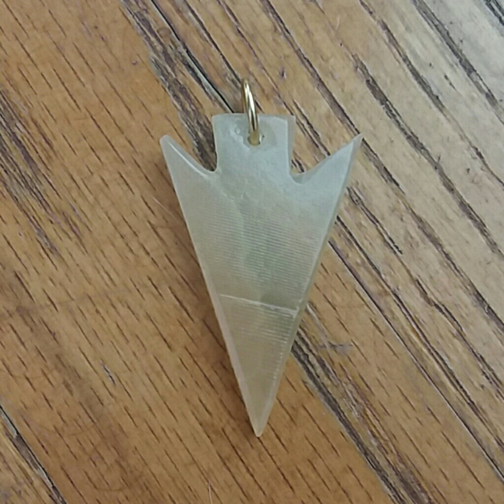 Vintage Arrowhead Pendant